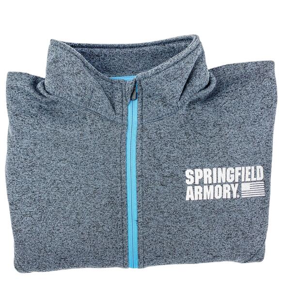 Long Sleeve Pullover Sweater Size Medium J America Women’s Jacket ¼ Zip Gray - Picture 11 of 11